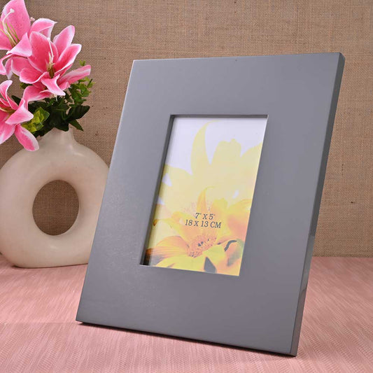 Grey Rose Photo Frame