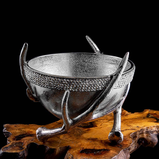 Antler Horn Serving Bowl