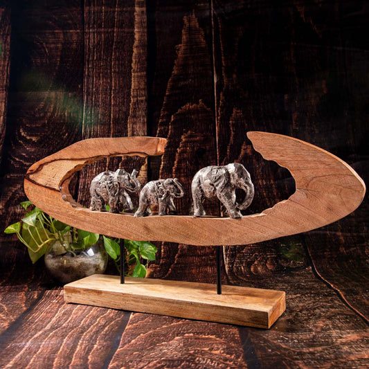 Elephants Journey Table Accent