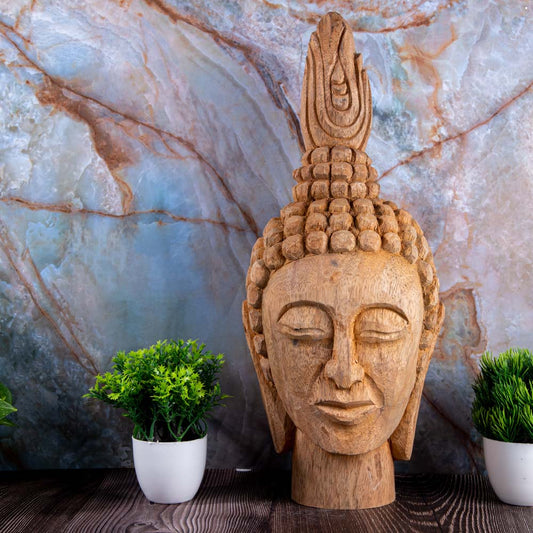 The Sage – Buddha Head Table Accent