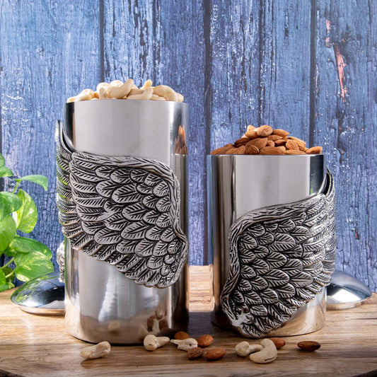 Canister Wings Kitchen Jar