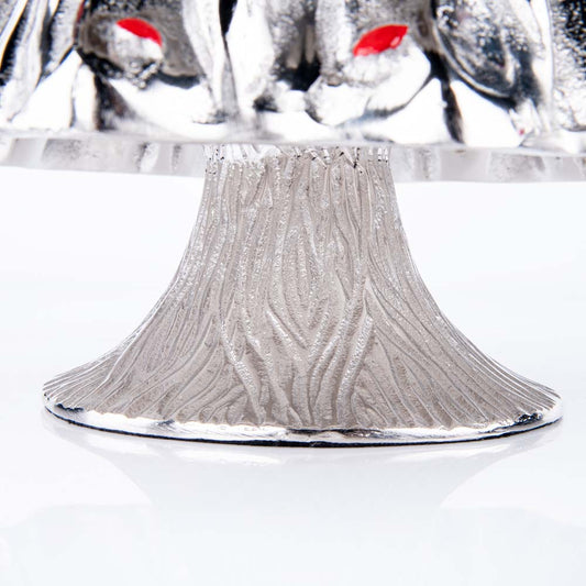 Yule Christmas Tree 2-Tier Cake Stand