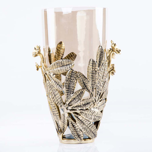 Sea Leaf Palm Antique Vase